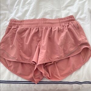 Lululemon Athletica Pink Athletic Shorts Lightweight Moisture-Wicking